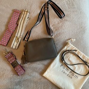 New Pom Pom London City Bag Taupe